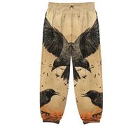 Croquis Art Aigle Pantalon de Jogging pour Petit Garçon Survêtement Décontracté Vêtements de Sport pour Enfants