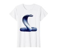 Croquis Cobra Serpent Serpent Serpent King Cobra T-Shirt Graphique avec Valeur