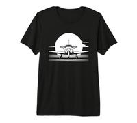 Croquis d'avion Avions Leçons de vol T-Shirt Haut de Gamme