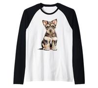 Croquis de Chiot Irlandais pour Les Amoureux des Chiens Manche Raglan