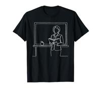 Croquis de Formation des Enseignants T-Shirt Graphique avec Valeur