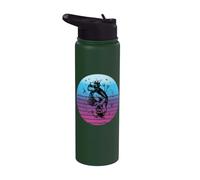 Croquis De Grenouille Mignonne Grenouille Têtard Crapaud Stainless Steel Insulated Water Bottle