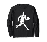 Croquis de l'homme au basket pour les garçons Manche Longue