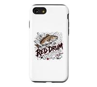 Croquis de sébaste côtier de pêche Urbaine à Red Drum Coque pour iPhone SE (2020) / 7/8