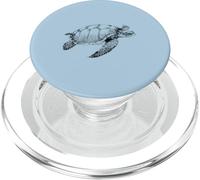 Croquis de Tortue pour Reptile PopSockets PopGrip pour MagSafe
