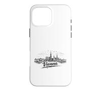 Croquis de Voyage Vienne Autriche Paysage Urbain Voyage Coque pour iPhone 16 Pro Max