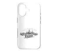 Croquis de Voyage Vienne Autriche Paysage Urbain Voyage Coque pour iPhone 17