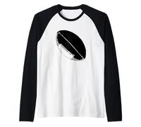Croquis du Ballon de Rugby Manche Raglan