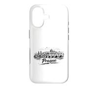 Croquis du Paysage Urbain du Pont Charles de Prague Coque pour iPhone 17
