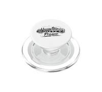 Croquis du Paysage Urbain du Pont Charles de Prague PopSockets PopGrip pour MagSafe