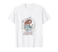 Croquis du titre à l'aquarelle Disney Brave Merida T-Shirt