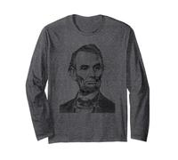 Croquis du Visage d'Abraham Lincoln Manche Longue