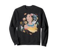 Croquis floral de l'attrape-rêves Disney Pocahontas Sweatshirt
