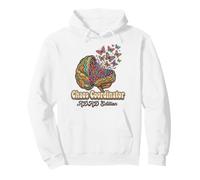 Croquis rétro du Cerveau Floral de Chaos Coordinator, édition TDAH Sweat à Capuche