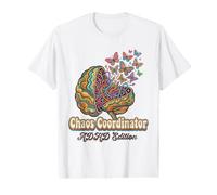 Croquis rétro du Cerveau Floral de Chaos Coordinator, édition TDAH T-Shirt Graphique avec Valeur