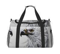Croquis un aigle. C'est un sac de voyage à main avec une grande capacité et multifonctionnel, un incontournable pour les voyages en plein air