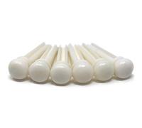 Crosby Pure Bone Chevilles de chevalet pour guitare acoustique 6 et 12 cordes