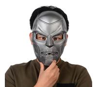 CrosCentury Hero Dr Doom Masque intégral en latex pour Halloween, cosplay, costume pour adultes, hommes, femmes