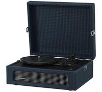 Crosley CR8017B-NY Voyager Platine vinyle portable vintage avec entr e/sortie Bluetooth et haut-parleurs int gr s Bleu marine