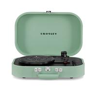 Crosley Discovery Tourne-Disque Portable - Tourne-Disque Bluetooth, Lecteur Vinyle en Forme de Valise à 3 Vitesses, platines pour disques vinyles, Haut-parleurs stéréo intégrés et récepteur Bluetooth