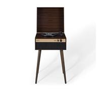 Crosley Jasper Walnut platine vinyle/lecteur multimédia sur pied