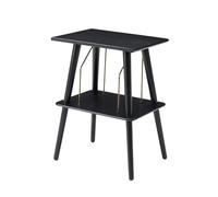 Crosley Manchester Meuble Vinyl - il Permet de Ranger Jusqu'à 30 Disques - Noir