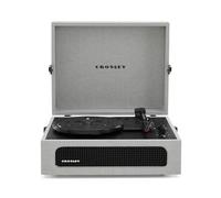 Crosley Voyager Platine Vinyle - Tourne Disque - Tourne Disque Vinyle - Platine Vinyle Bluetooth - Platines Vinyles - Tourne Disque Vintage - Gris (Gris)