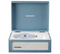 Crosley Voyager Lecteur CD Portable avec Bluetooth, Haut-parleurs stéréo intégrés et Radio FM - Lecteurs CD Rechargeables pour la Maison, Le Bureau et Les Voyages avec Prise Casque, entrée auxiliaire