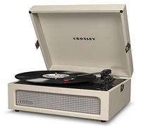 Crosley Voyager Platine Vinyle Tourne Disque à Trois Vitesses - Crème