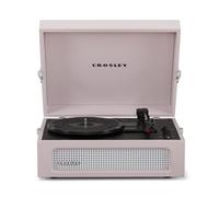 Crosley Voyager Tourne-Disque avec 2 Haut-parleurs, Bluetooth in & Out et AUX - Tourne-Disque Vintage à 3 Vitesses - pour vinyles de 7", 10" et 12" - Portable avec étui intégré (Améthyste.)