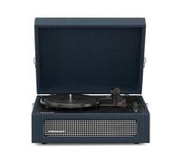 Crosley Voyager Tourne-Disque Portable Bluetooth, Lecteur de Disque Vinyle à 3 Vitesses, Platine Vinyle, Haut-parleurs Stéréo Intégrés, Récepteur Bluetooth, Entrée