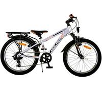 Cross 20 Pouces Vélo Argent 6-8 Ans Vélo Deux Handbremsen 6 Gang Éclairage