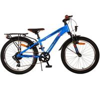 Cross 20 Pouces Vélo Bleu 6-8 Ans Vélo Deux Handbremsen 6 Gang Éclairage