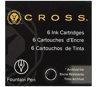 Cross 8921 recharge pour stylos Noir 6 pièce(s) - Recharges pour stylos (Noir, Stylo-plume, 6 pièce(s))