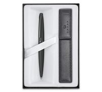 Cross ATX Lot de 2 stylos à bille et étui Noir