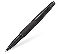 CROSS ATX - Stylo à Bille avec Motif Diamanté Fraisé, Couleur : Noir Brossé