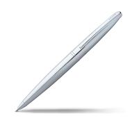 CROSS ATX - Stylo bille chrome avec attributs plaqués chrome ultra-brillants / stylo rechargeable - Écrin classique et une recharge bille noire incluse