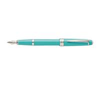 Cross Pens Stylo à bille / stylo-plume Bailey Light pointe fine Bleu sarcelle brillant