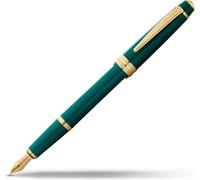 Cross Bailey Light Stylo - Plume M Avec Coffret Cadeau Vert/Ferrures Dorées