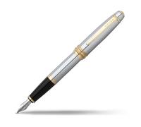 Cross Bailey Medalist Stylo plume pointe moyenne (Argenté)