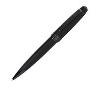 Cross Pens Stylo à bille Bailey noir mat avec rendez-vous PVD noir poli