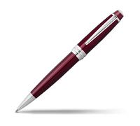 Cross Pens Stylo à bille Bailey laqué rouge, finition vernie, bien équilibré, coffret cadeau