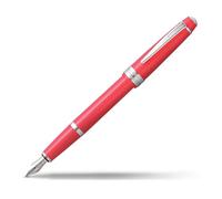 Cross Bailey Stylo-plume en résine corail poli clair avec coffret cadeau Pointe fine