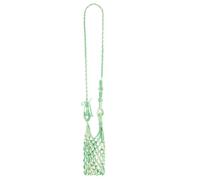 Cross Body Bag - Hands Free Portable Hollow Boho Holder, Knitted Cotton Sling Pouch, Lightweight Mesh Tote | Festival Travel Sea Beach Camping Indoor Outdoor Accessories, Fashionable Women Female Purs