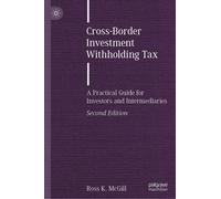 Cross-Border Investment Withholding Tax