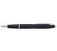 Cross Calais Matte Black Fountain Pen with Stainless Steel Medium Nib