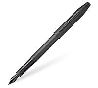 Cross Century Black Micro Knurl and Matte PVD Medium Nib Fountain Pen