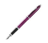Cross Century II Stylo à bille Prune de minuit avec rendez-vous en chrome poli