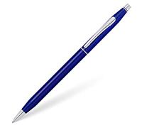 Cross Classic Century Blue Lacquer Ballpoint Pen with Chrome Appointments