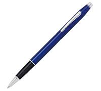 Cross Classic Century Blue Lacquer Selectip Rollerball Pen with Chrome Appointments